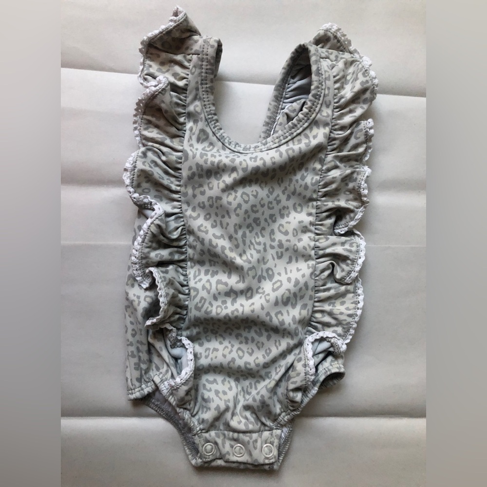 Miniclasix Ruffled Swimsuit 3-6M